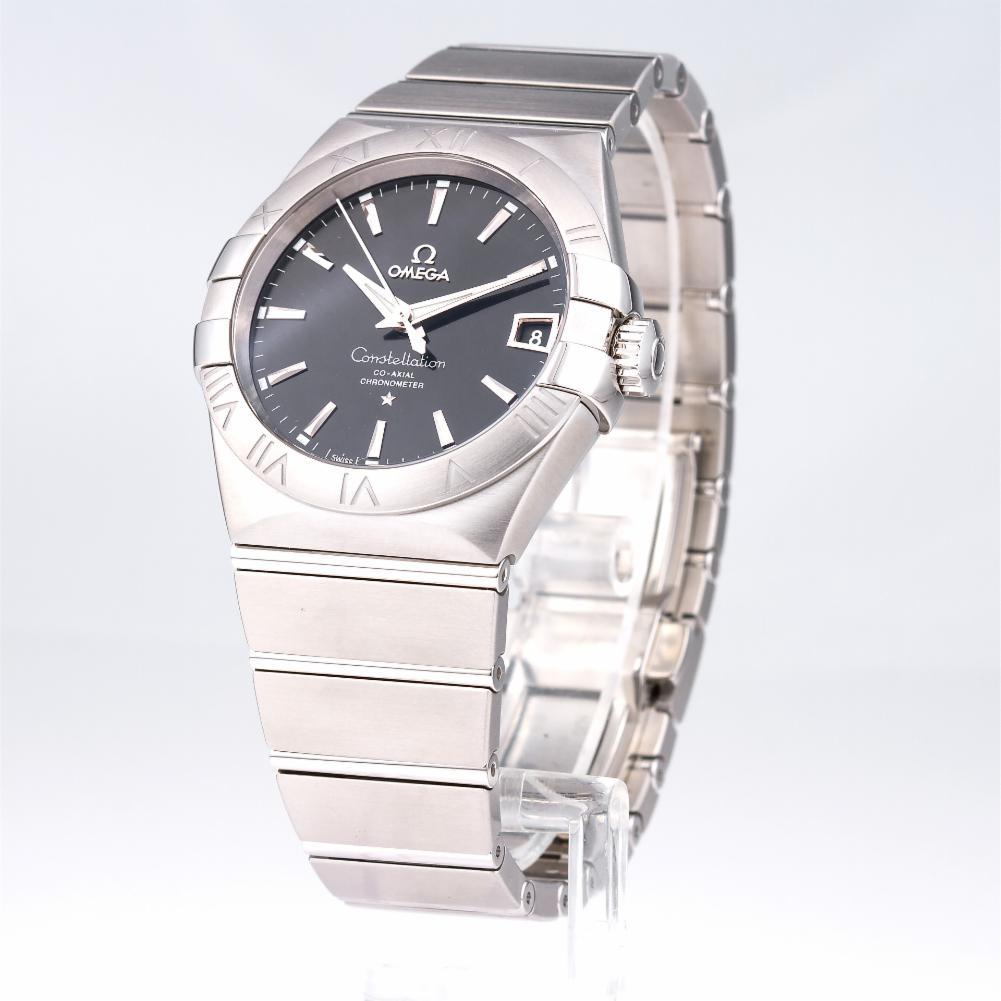 Omega Constellation 123.10.38.21.01.001, Black Dial, Certified 2