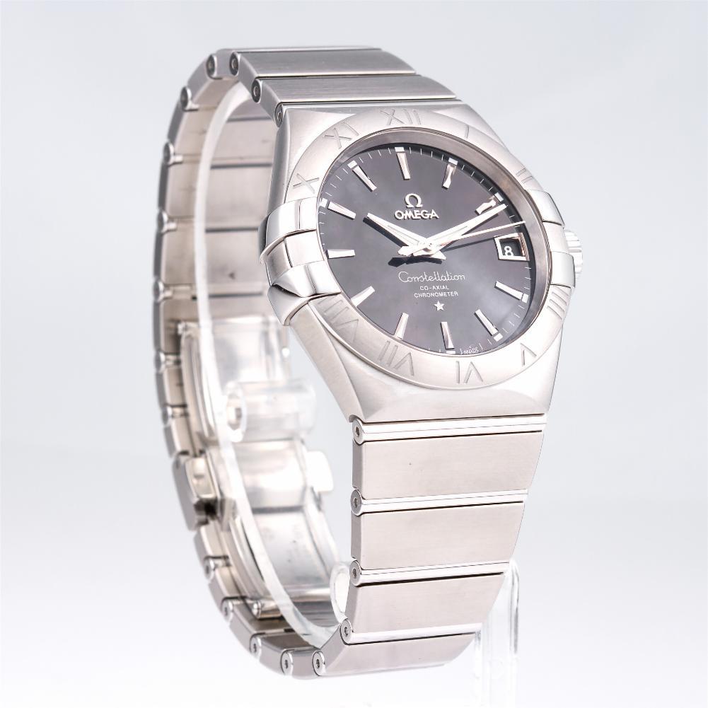 Omega Constellation 123.10.38.21.01.001, Black Dial, Certified 3