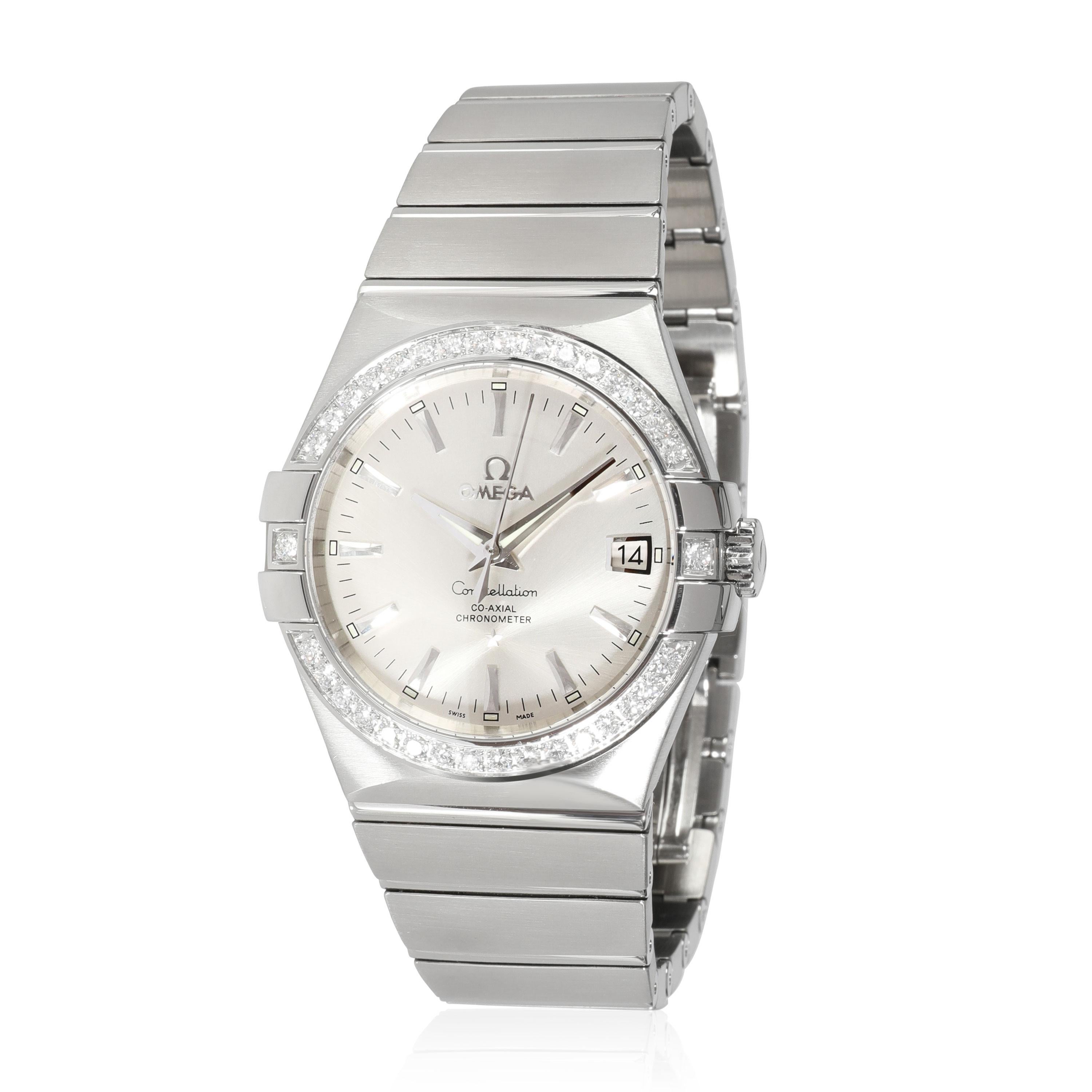 Omega Constellation 123.15.35.20.02.001 Men's Watch in Stainless Steel

SKU: 110807

PRIMARY DETAILS
Brand:  Omega
Model: Constellation
Country of Origin: Switzerland
Movement Type: Mechanical: Automatic/Kinetic
Year Manufactured: 
Year of