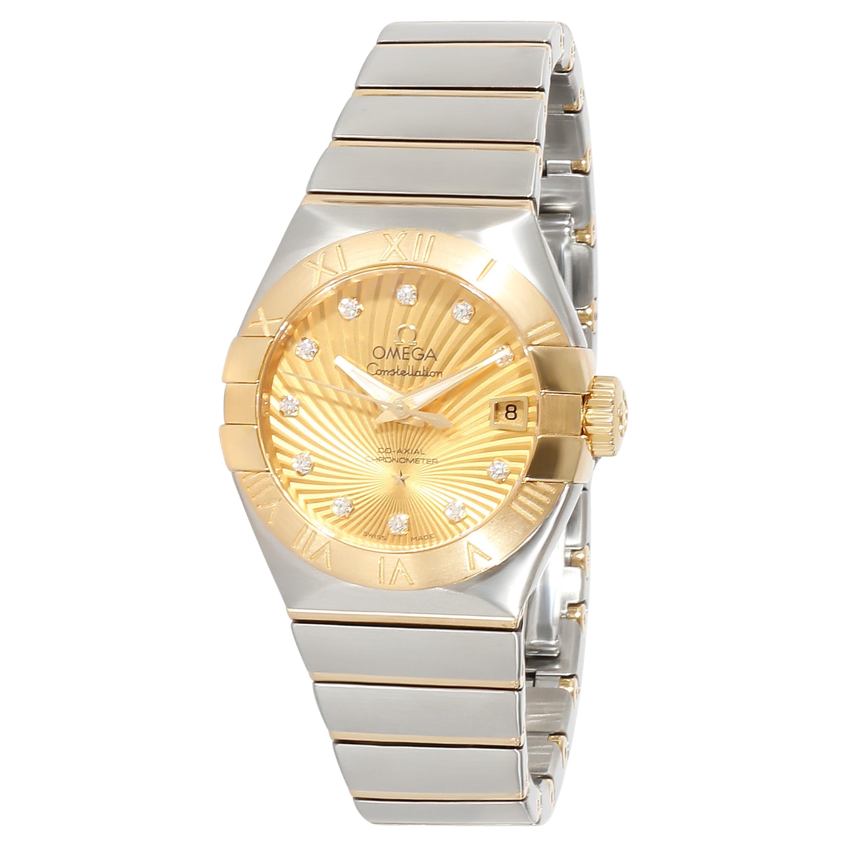 Omega Constellation 123.20.27.20.58.001 Women's Watch in 18k Stainless Steel/Yel For Sale