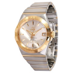 Omega Constellation 123.20.38.21.02.002 Herrenuhr aus Edelstahl/gelb G