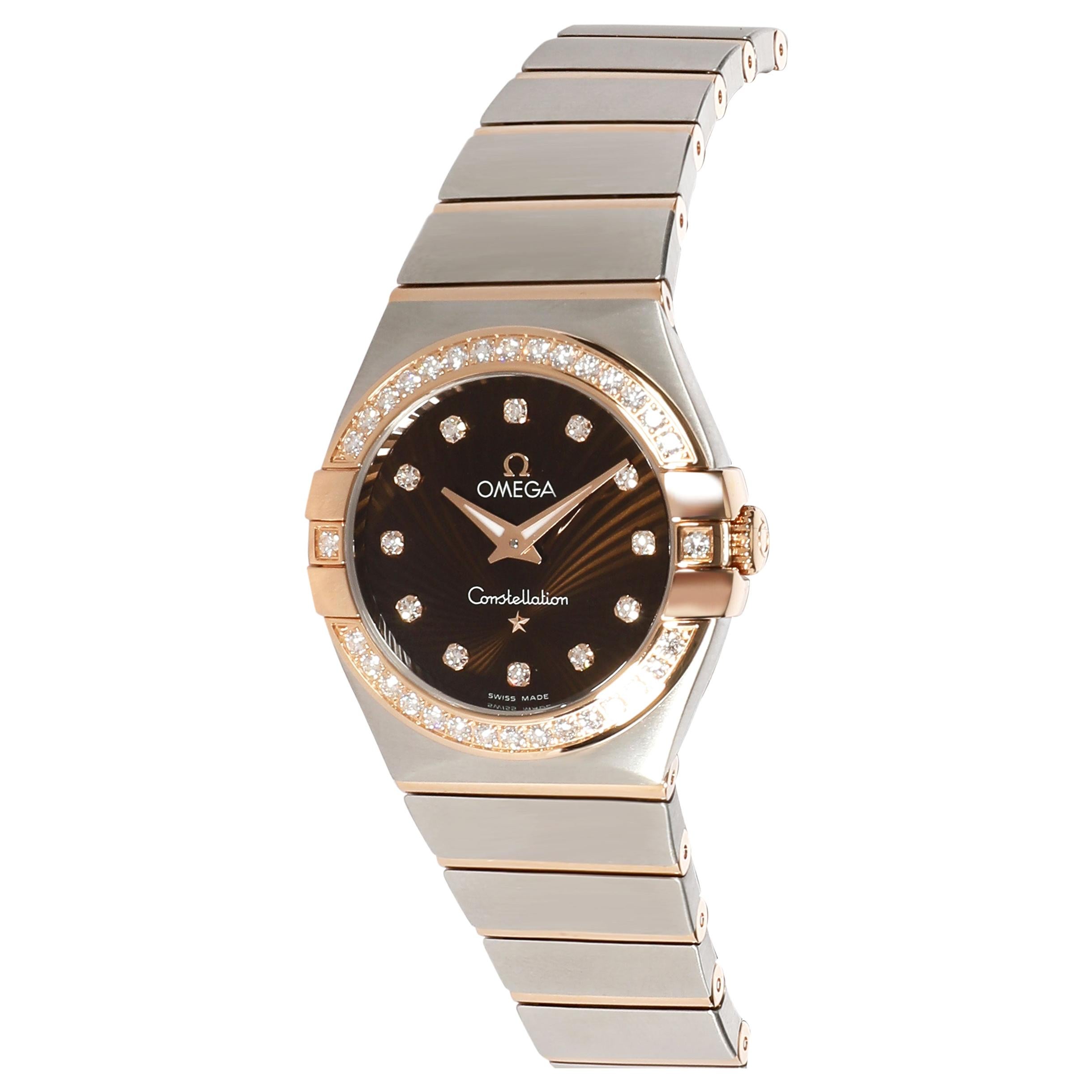Omega Constellation 123.25.27.60.63.001 Women
s Watch in 18kt Stainless Steel/Ro