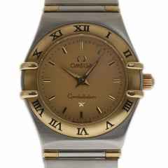 Omega Constellation 1262.70 Stainless Steel Gold Champagne 2 Year Warranty