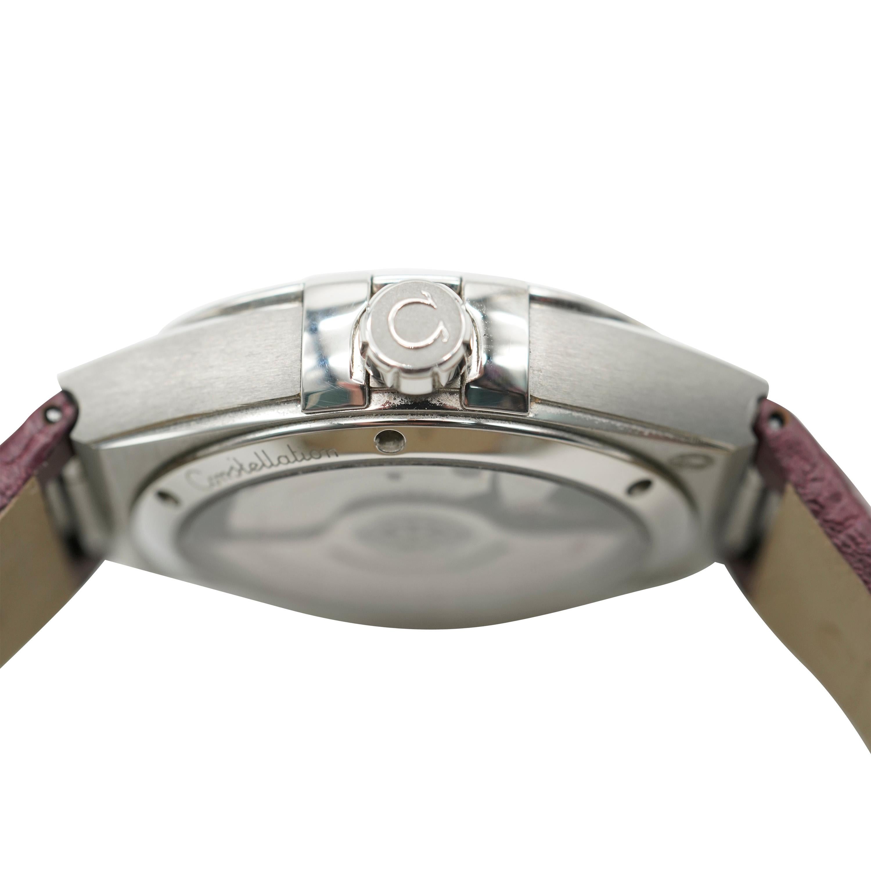 Omega Constellation 131.18.36.20.61.001 Unisex Watch in  Stainless Steel In Excellent Condition In New York, NY