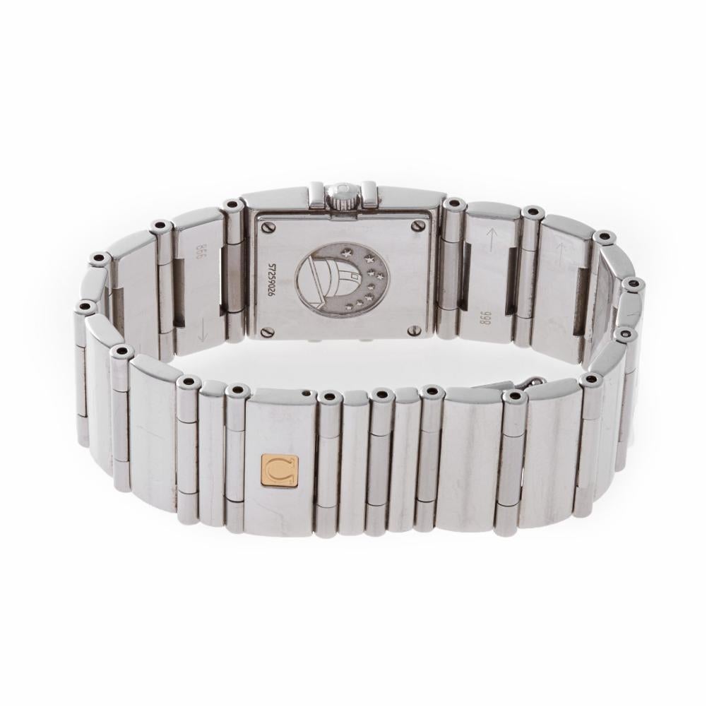 Contemporary Omega Constellation 1528.76.00, White Dial, Certified and Warranty For Sale