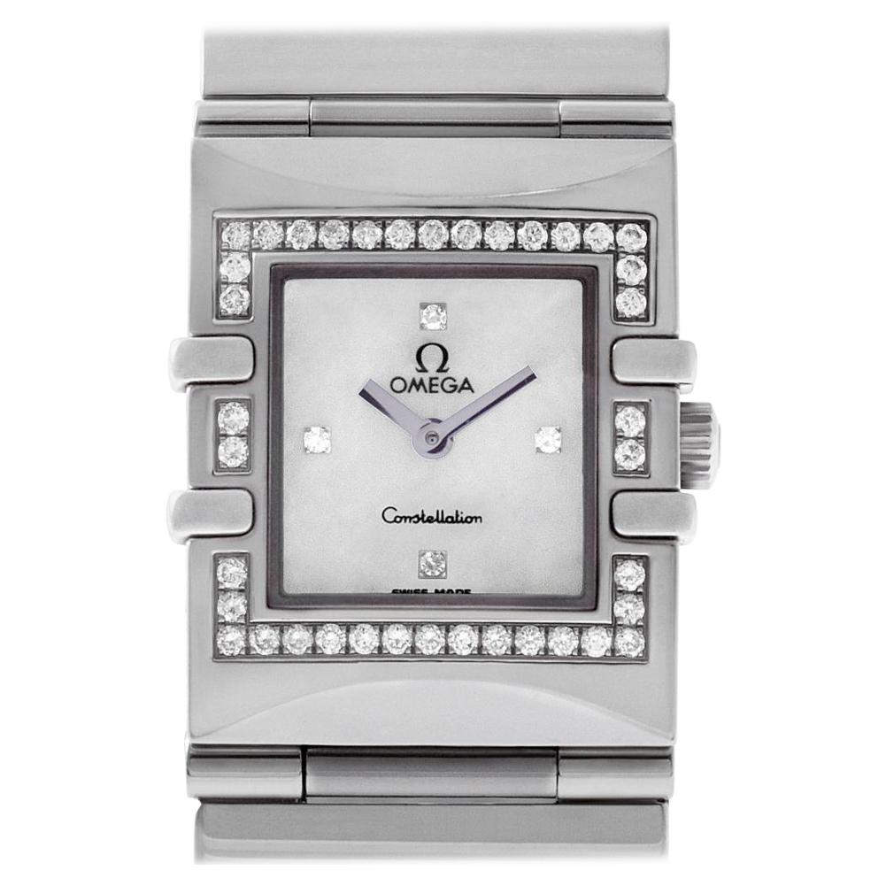 Omega Constellation 1528.76.00, White Dial, Certified and Warranty For Sale