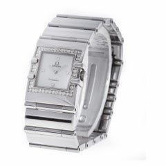Omega Constellation 1528.76.00 Steel, Mother of Pearl Dial, Diamond Case Quartz