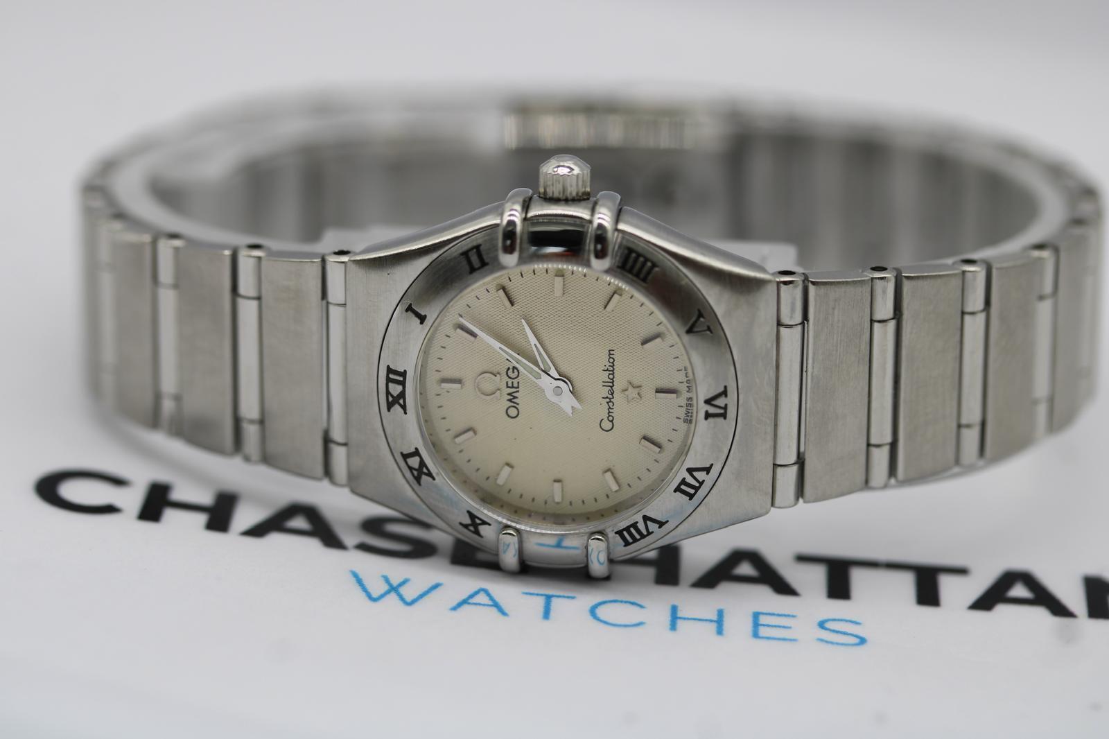 Omega Constellation 1562.30.00 - Mini quarzo da donna  22,5 mm con cassa Omega in vendita 7
