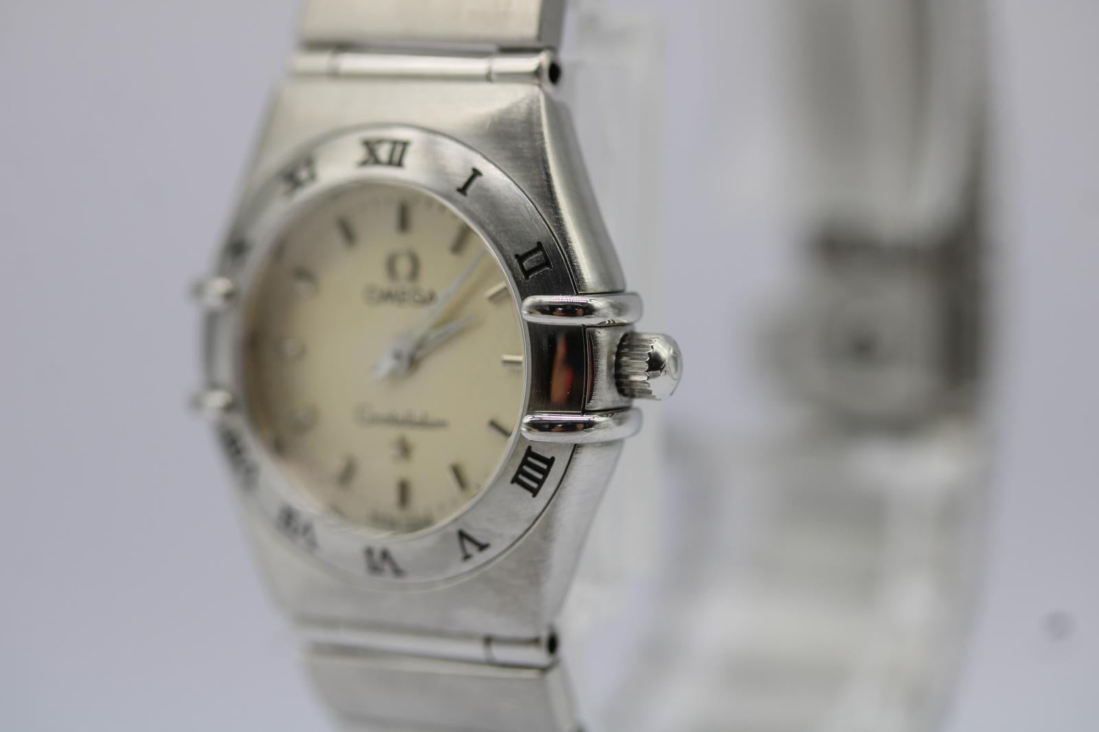 Omega Constellation 1562.30.00 - Mini quarzo da donna  22,5 mm con cassa Omega in vendita 1