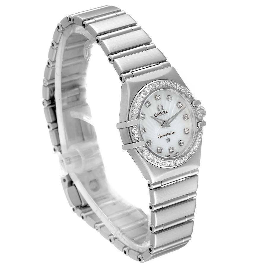 Omega Constellation 160. Jahrestag, Diamant-Diamant-Uhr, 111.15.23.60.55.001 im Zustand „Hervorragend“ im Angebot in Atlanta, GA