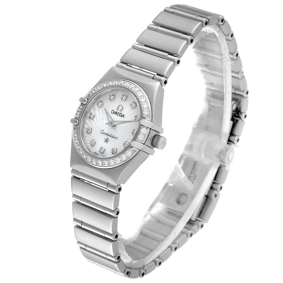 Omega Constellation 160. Jahrestag, Diamant-Diamant-Uhr, 111.15.23.60.55.001 Damen im Angebot