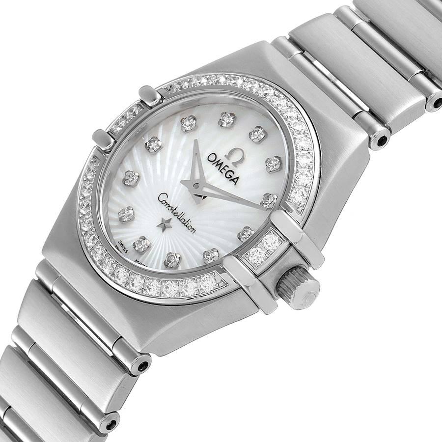 Omega Constellation 160. Jahrestag, Diamant-Diamant-Uhr, 111.15.23.60.55.001 im Angebot 1