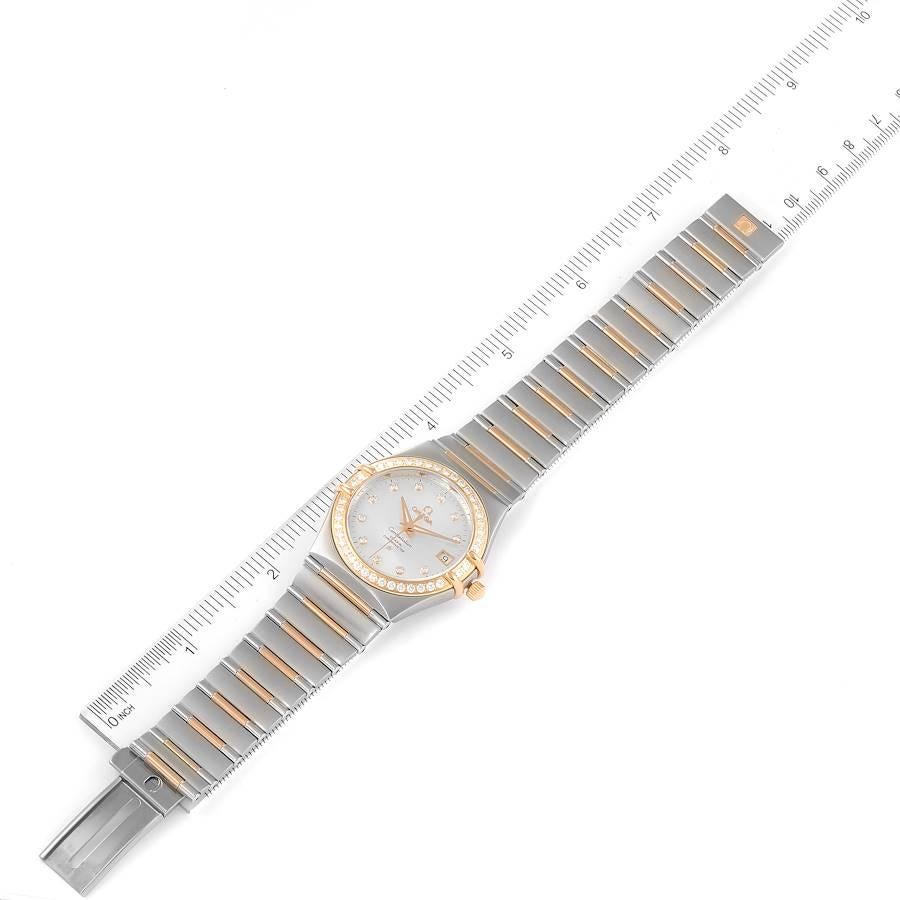 Omega Constellation 160 Years Steel Rose Gold Diamond Watch 111.25.36.20.52.001 1