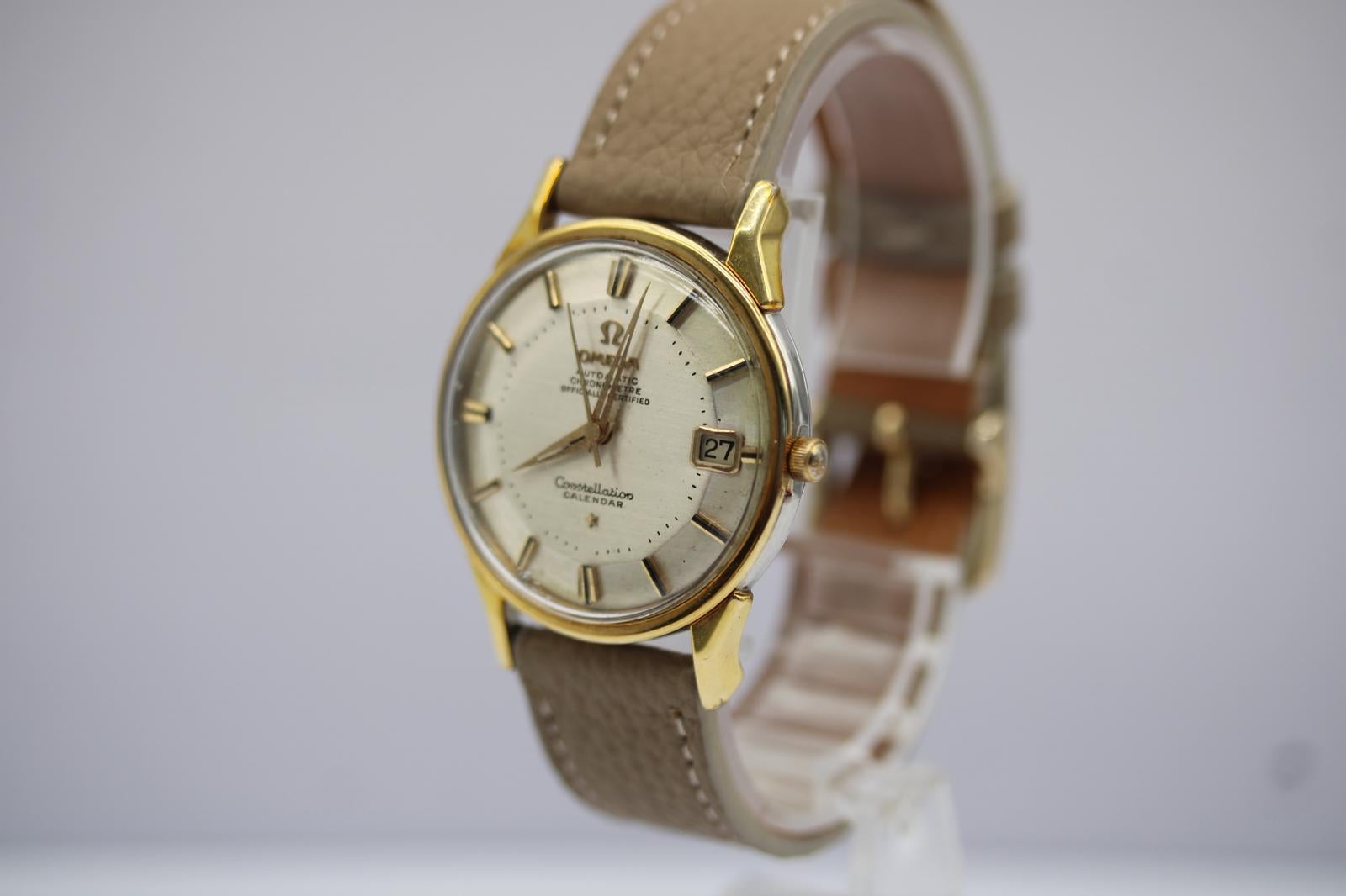 Omega Constellation 168.005 Esfera Pie Pan en venta 4