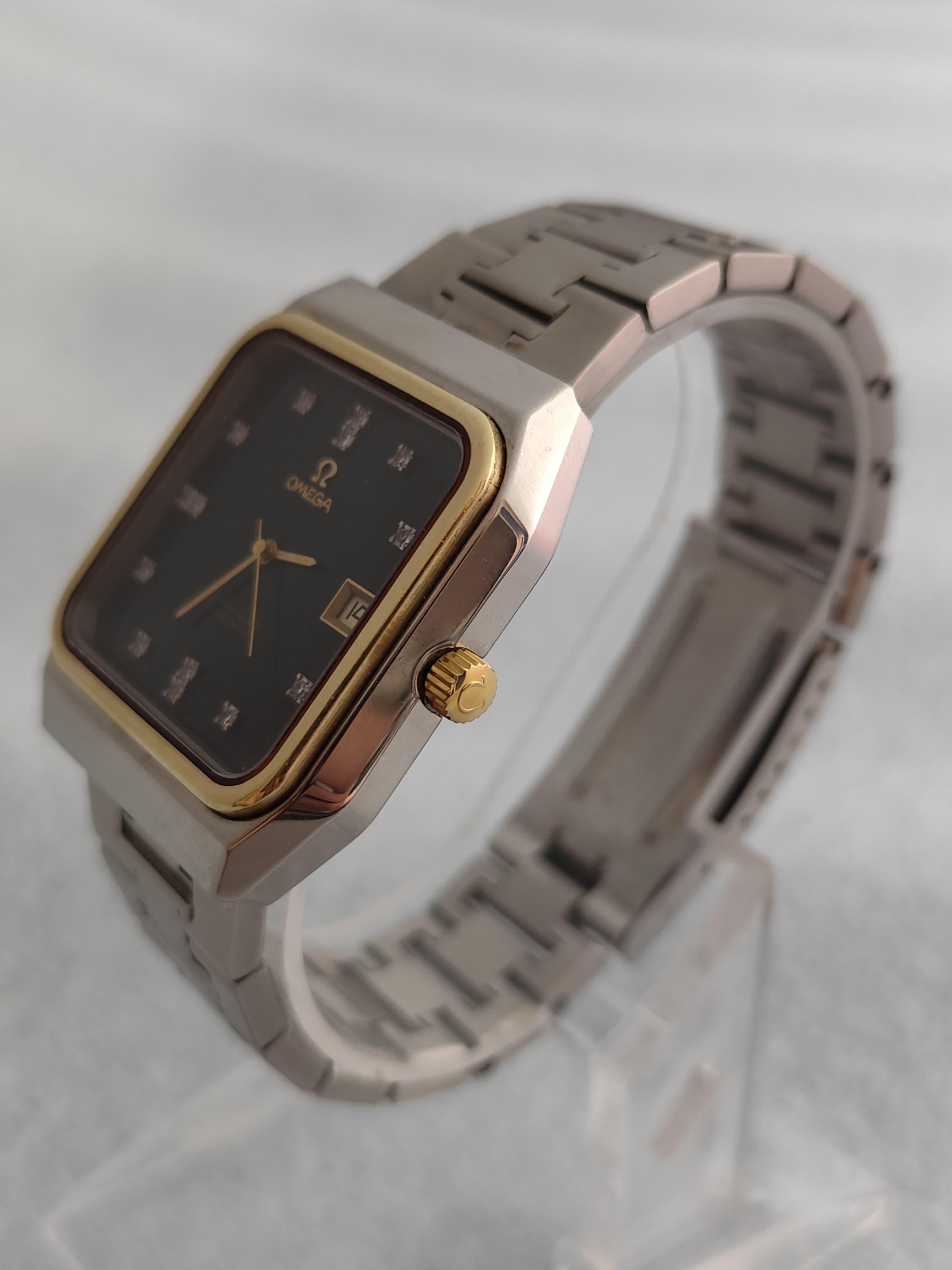 Marke: Omega

Modell: Konstellation

Referenznummer:1680062

Land der Herstellung: Schweiz

Uhrwerk: Automatik

MATERIAL des Gehäuses: 18K Gold / Edelstahl

Abmessungen: Gehäusebreite: 37 mm. (ohne Krone)

Band Typ : Rostfreier Stahl

Band Zustand: