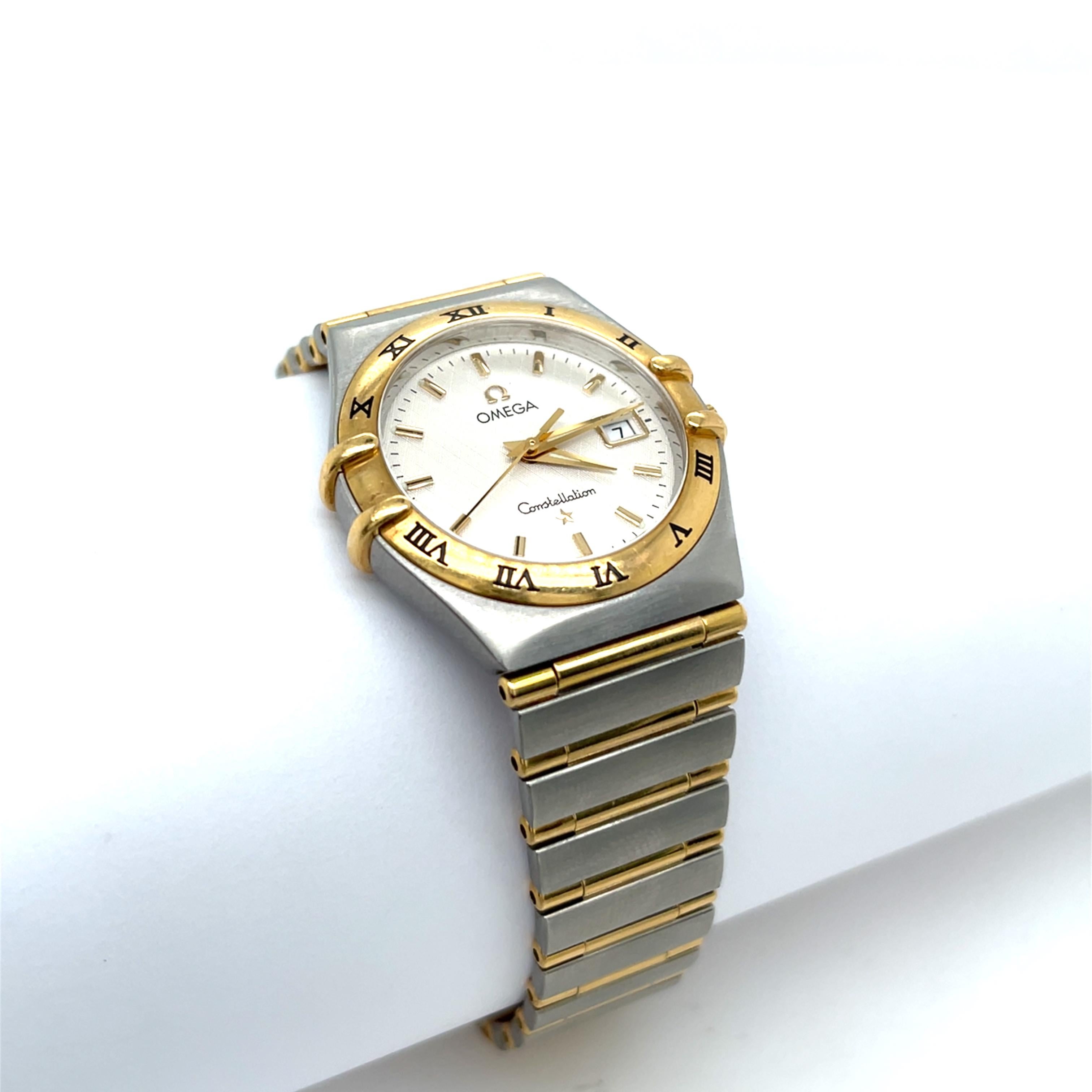 Omega Constellation 18ct & Stainless Steel Watch Ref: 585006380 For Sale 1