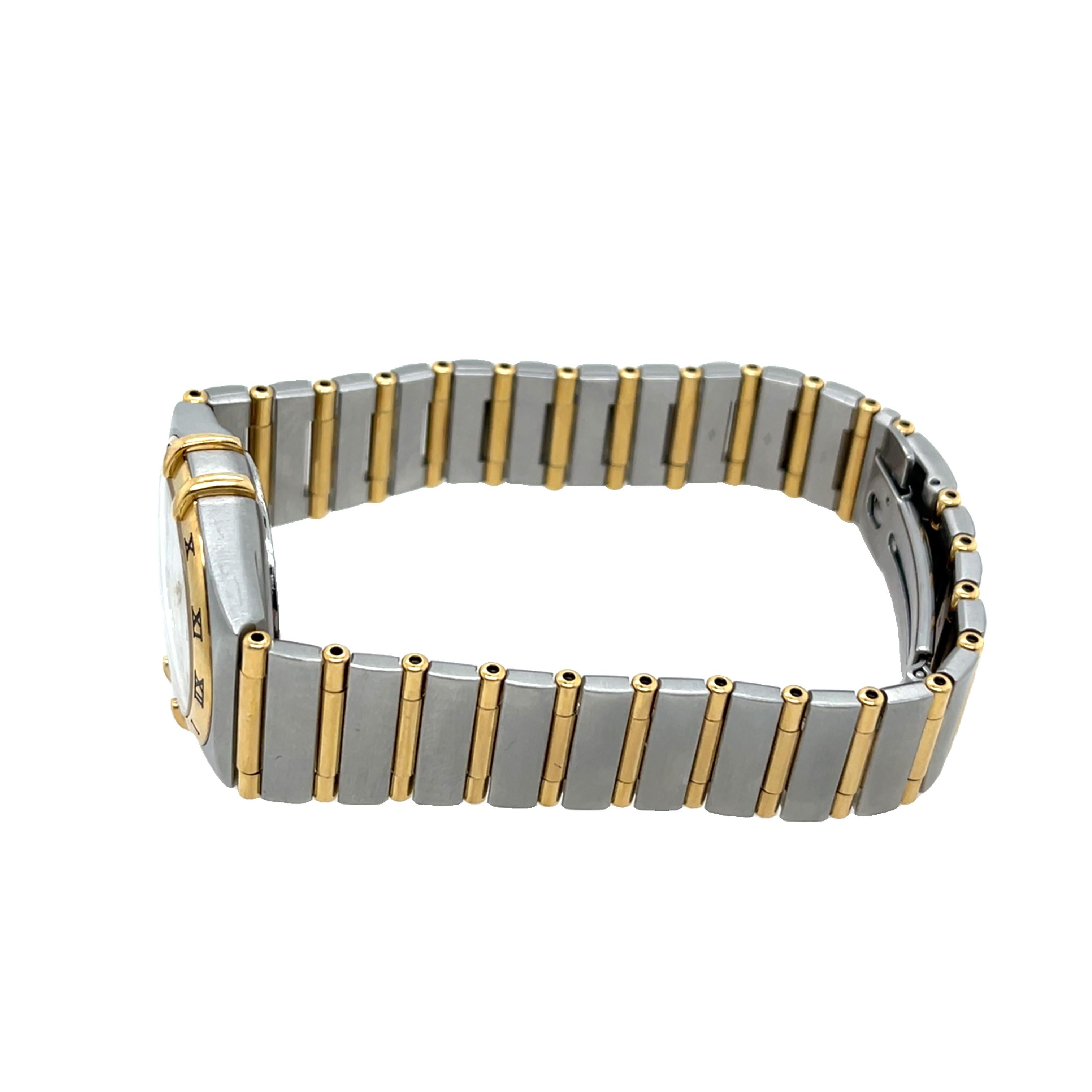 Omega Constellation 18ct & Stainless Steel Watch Ref: 585006380 For Sale 4