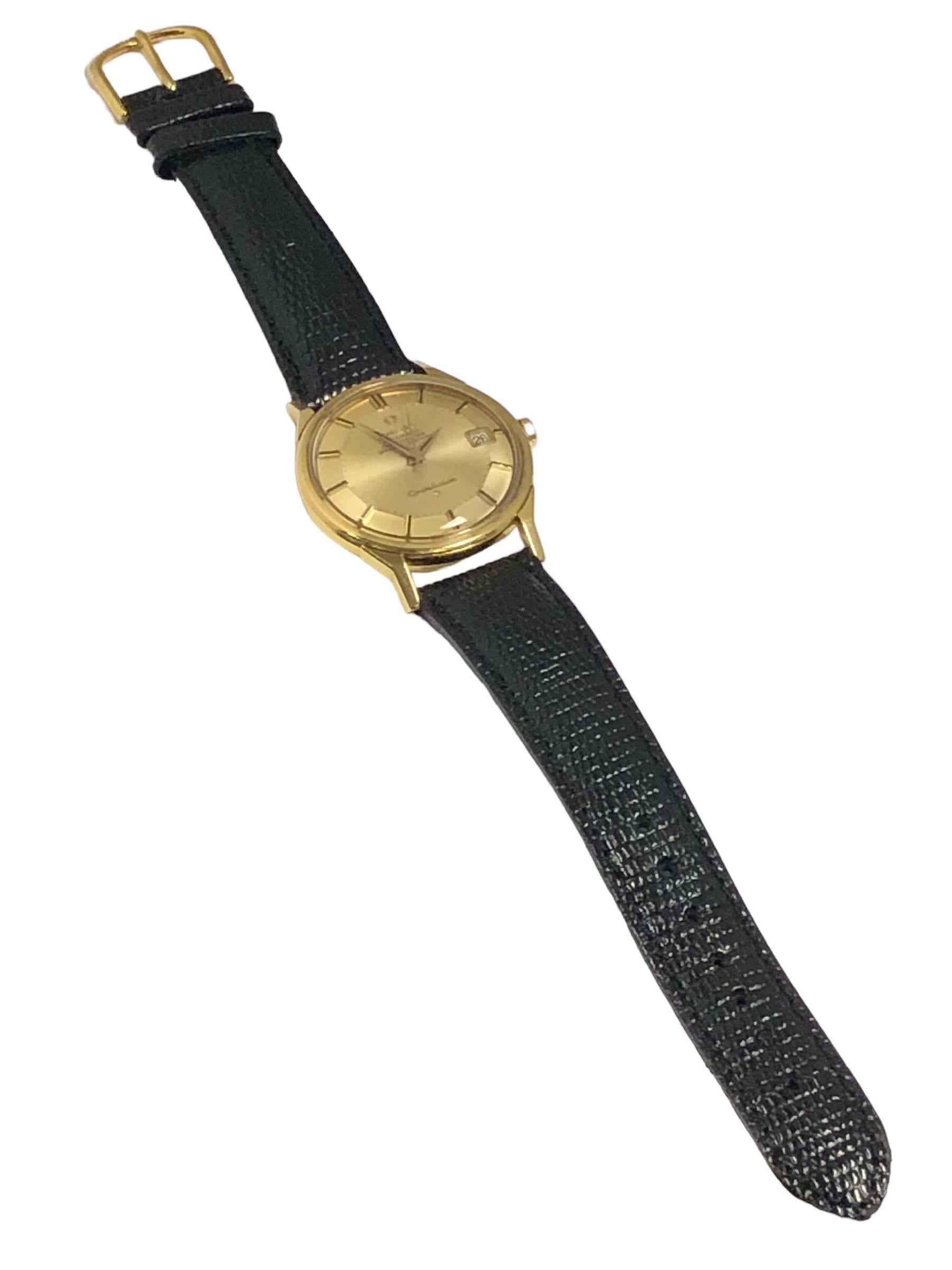 Omega Constellation 18k 1960s Automatic Wrist Watch 1