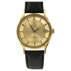 Omega Constellation 18k 1960s Automatic Wrist Watch