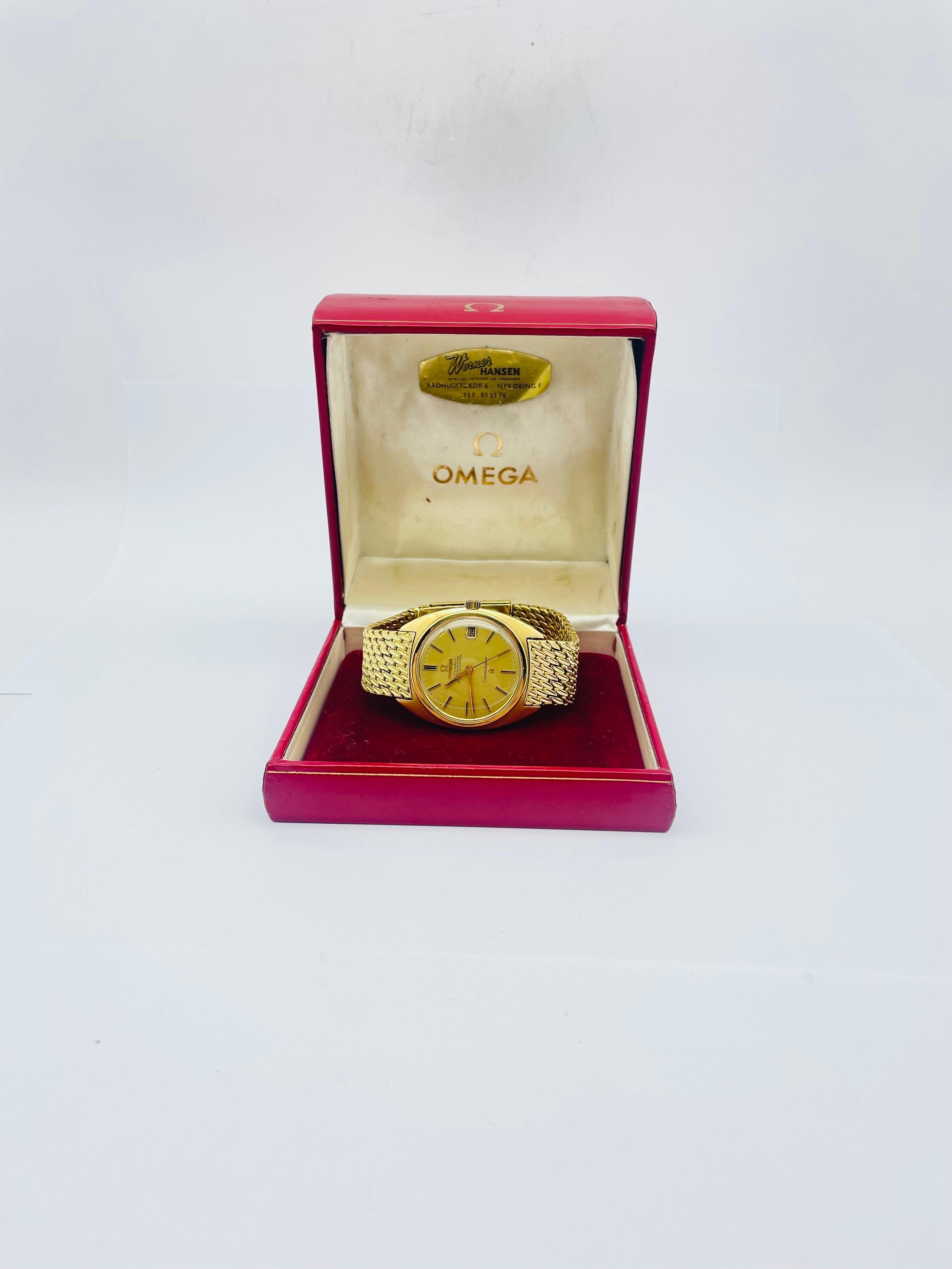 Omega Constellation 18k (750er) gold  For Sale 5