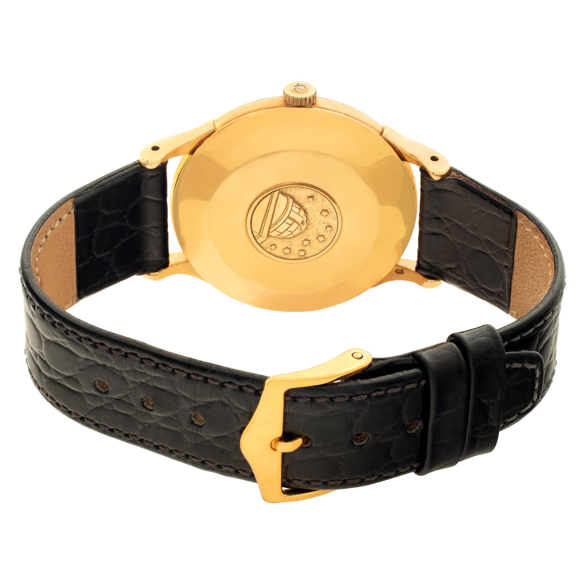 omega constellation vintage 1970 gold 18k