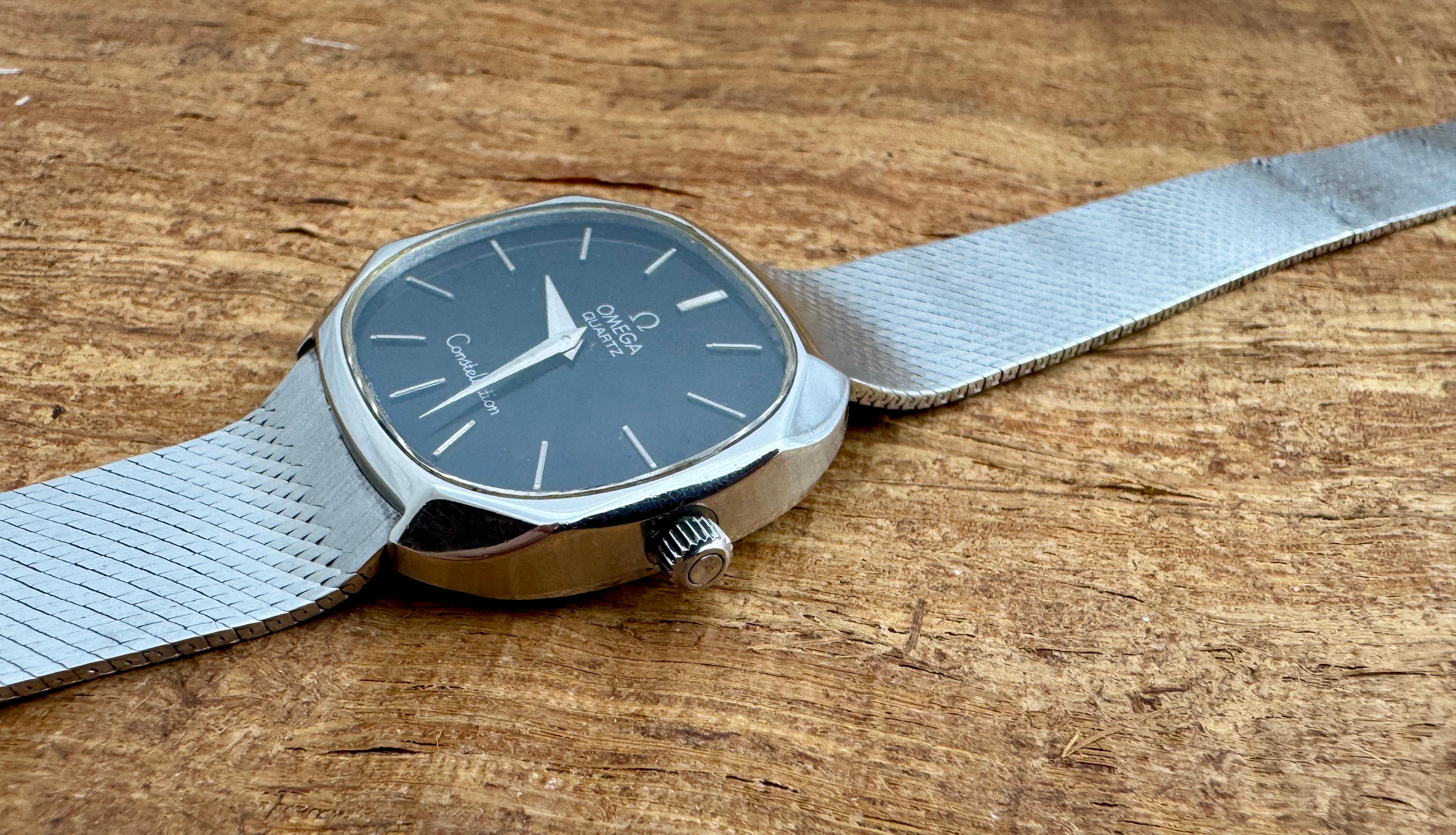 Omega Constellation 1910016 Stainless steel Watch In Good Condition For Sale In Toronto, CA
