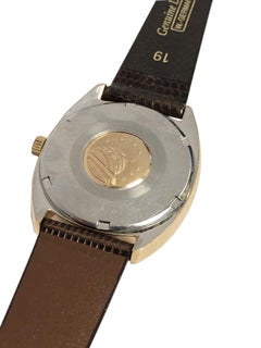 Omega Constellation 1960s Rose Gold Shell Automatic Wristwatch