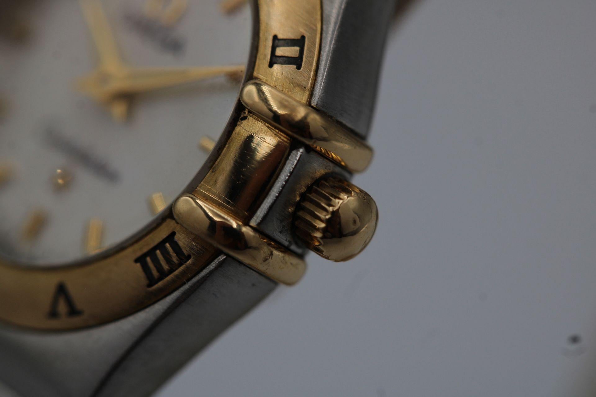 Omega Constellation 23mm - Acero y Oro  Esfera de nácar  1995 en venta 1