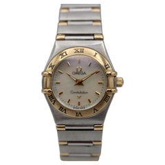 Omega Constellation 23mm - Acero y Oro  Esfera de nácar  1995
