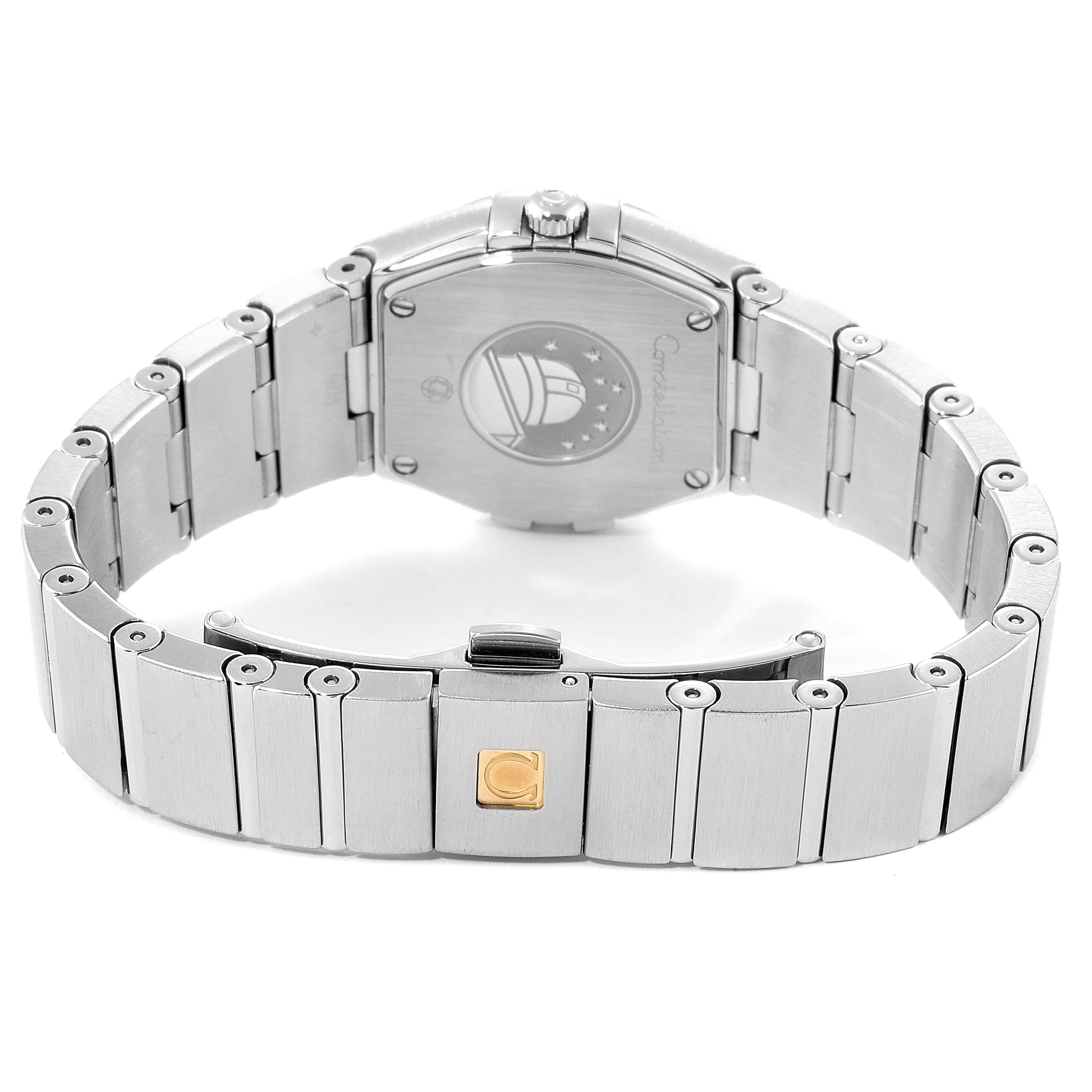 Omega Constellation Diamond Ladies Watch 123.15.24.60.52.001 For Sale 1