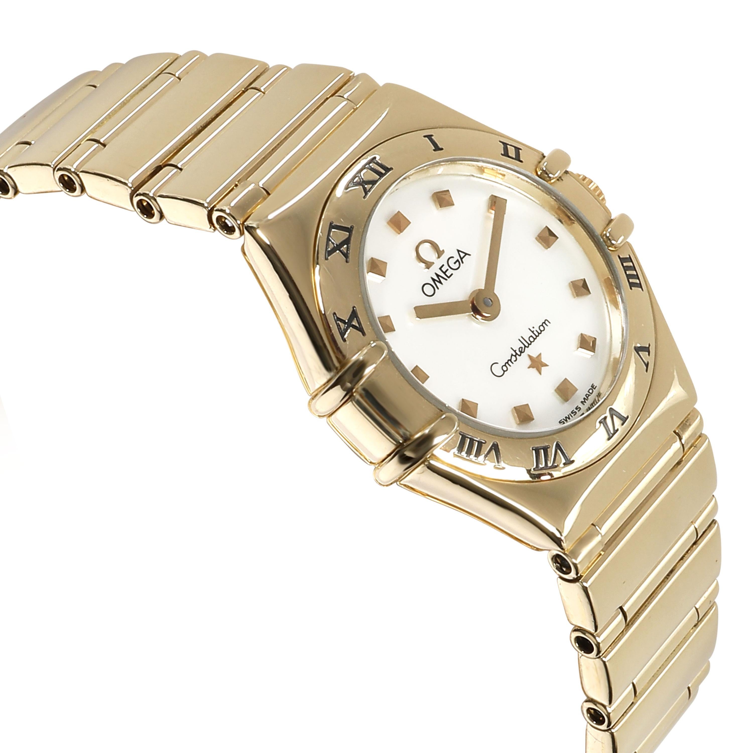Omega Constellation 3 Women's Watch in 18kt Yellow Gold 1
