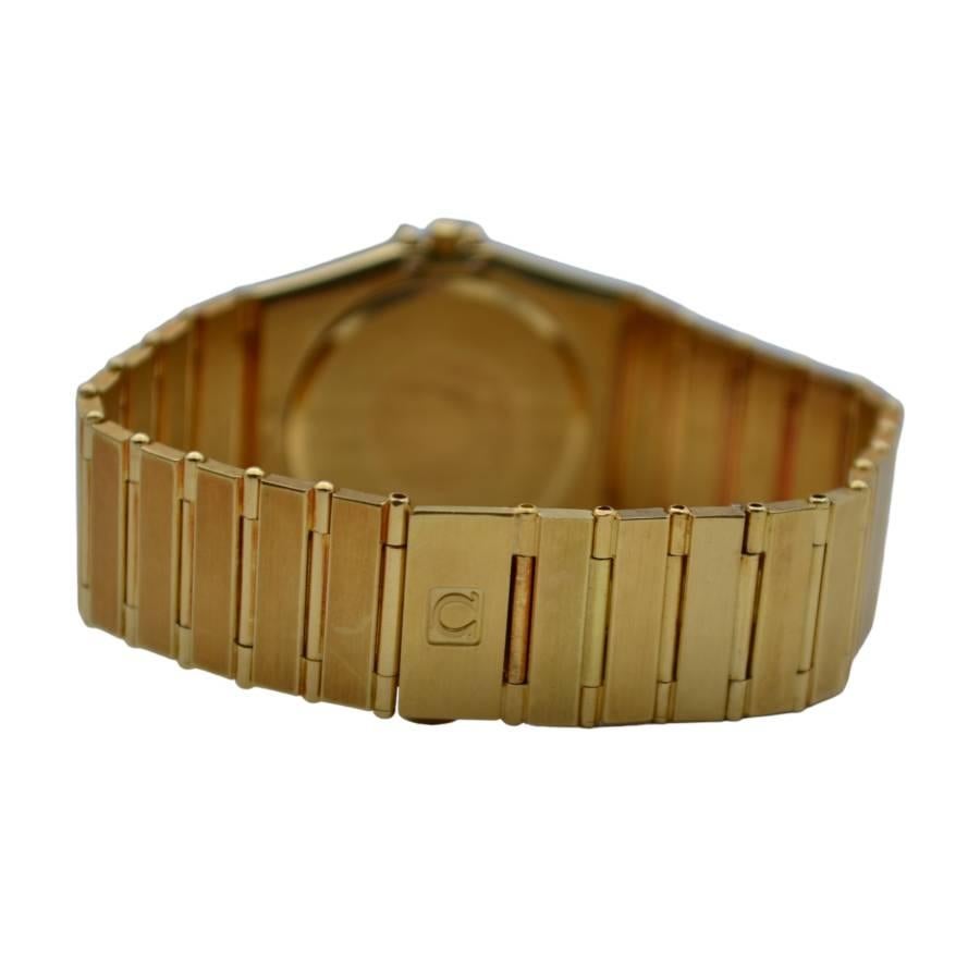 Omega Constellation 33mm Quartz Champagne Yellow Gold Ref: 3961.069 1