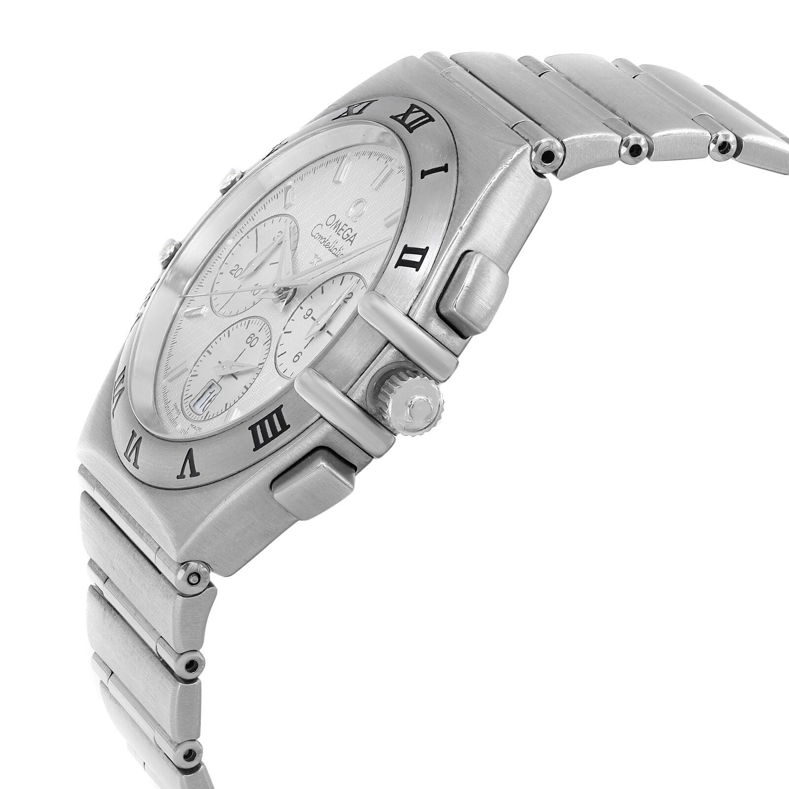 omega constellation chronograph quartz