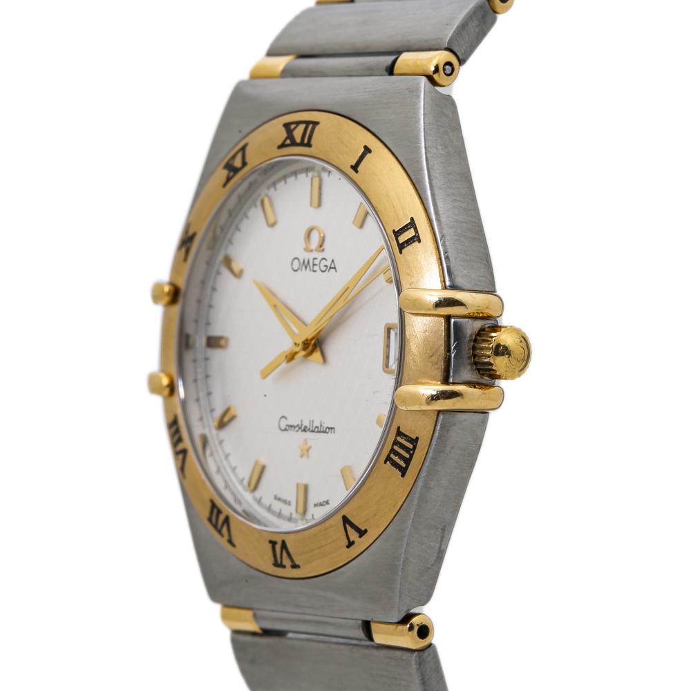 Contemporary Omega Constellation 3961201 Two-Tone Midsize Unisex Quartz Watch