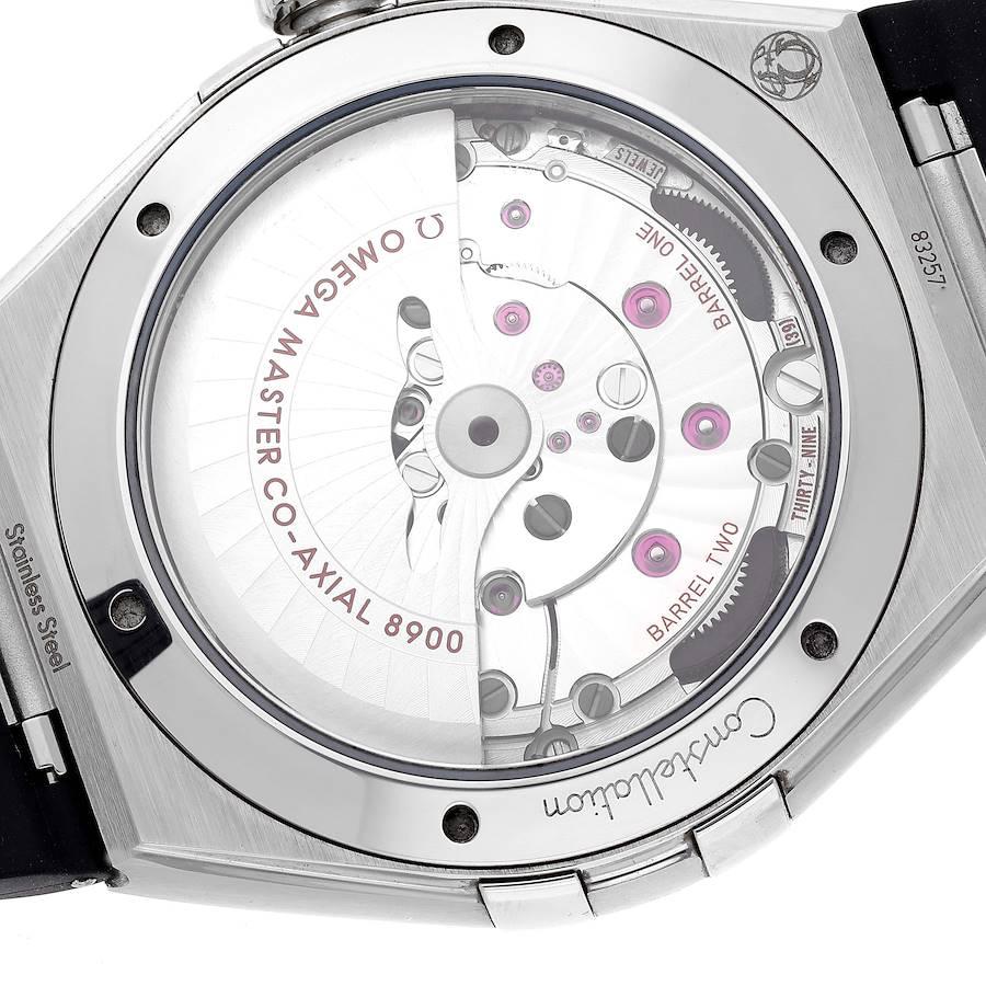 Omega Constellation 41mm Steel Grey Dial Mens Watch 131.33.41.21.06.001 Box Card en vente 2