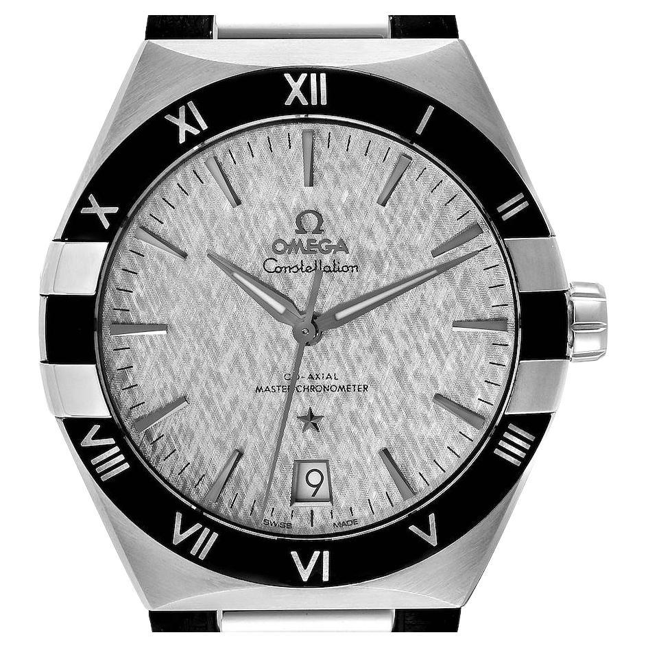 Omega Constellation 41mm Steel Grey Dial Mens Watch 131.33.41.21.06.001 Box Card For Sale