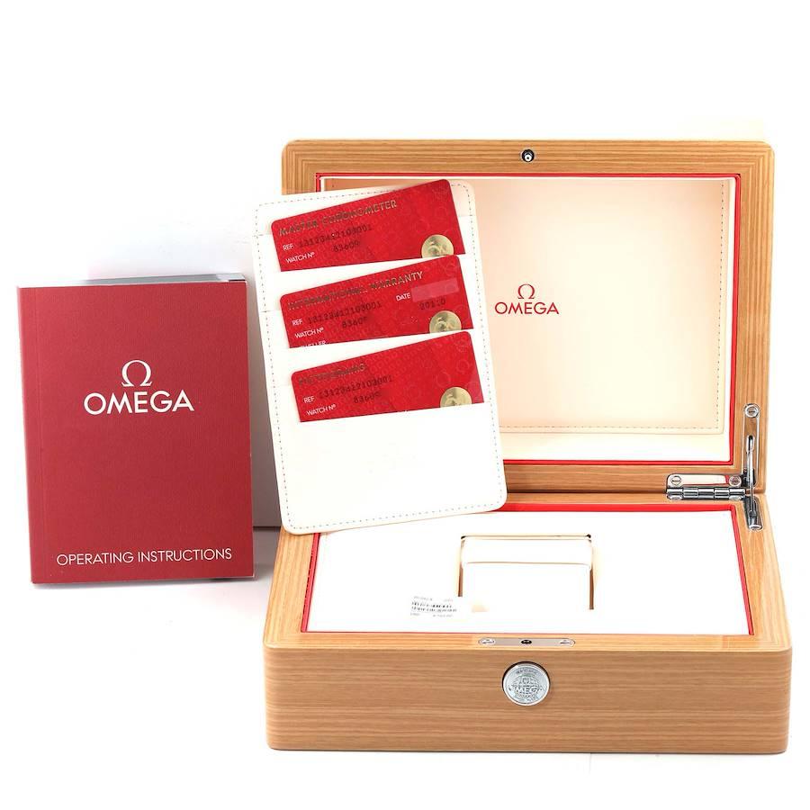 Omega Constellation 41mm Steel Rose Gold Mens Watch 131.23.41.21.03.001 Box Card en vente 5