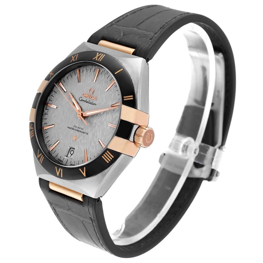 omega constellation stahl gold