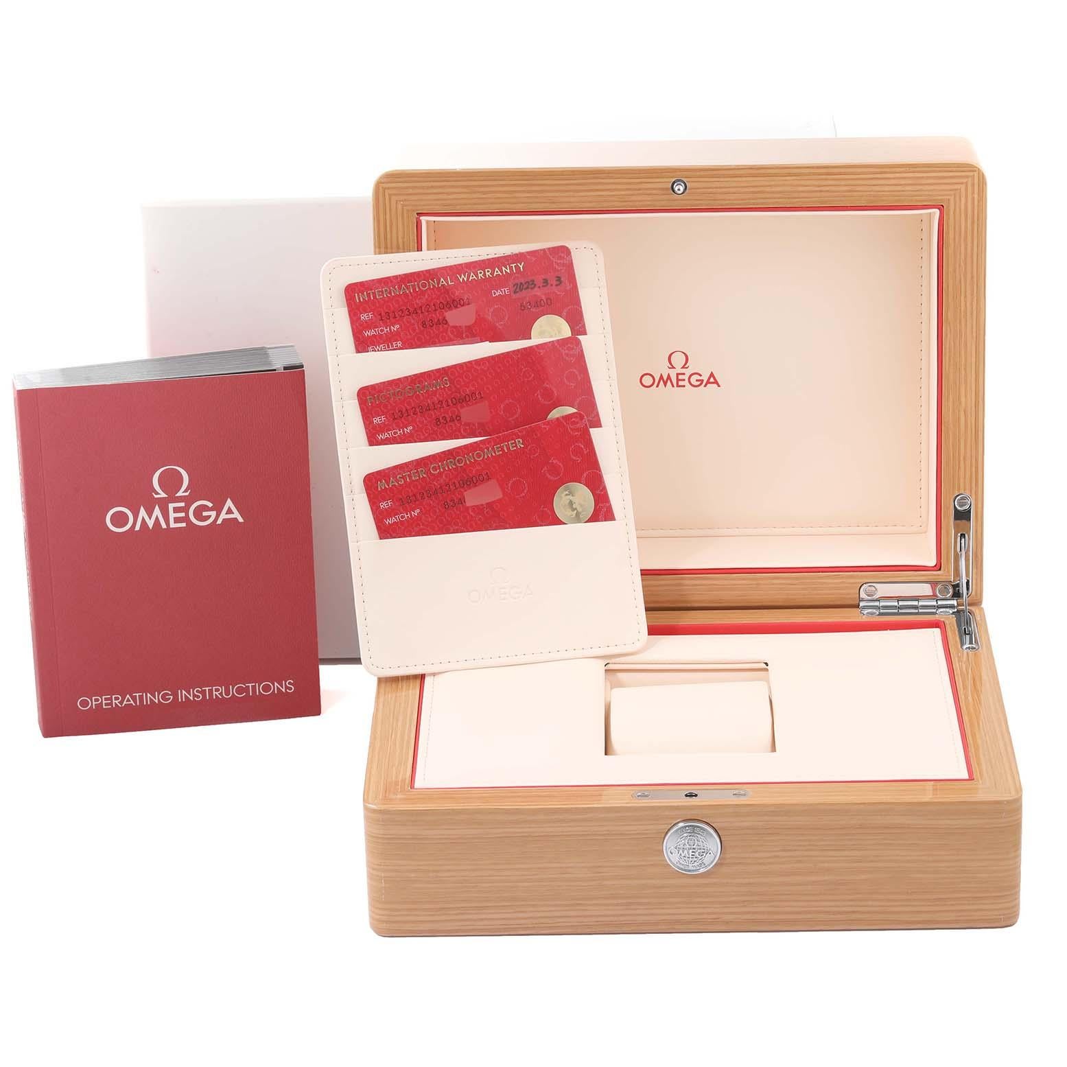 Omega Constellation 41mm Steel Rose Gold Mens Watch 131.23.41.21.06.001 Unworn For Sale 1