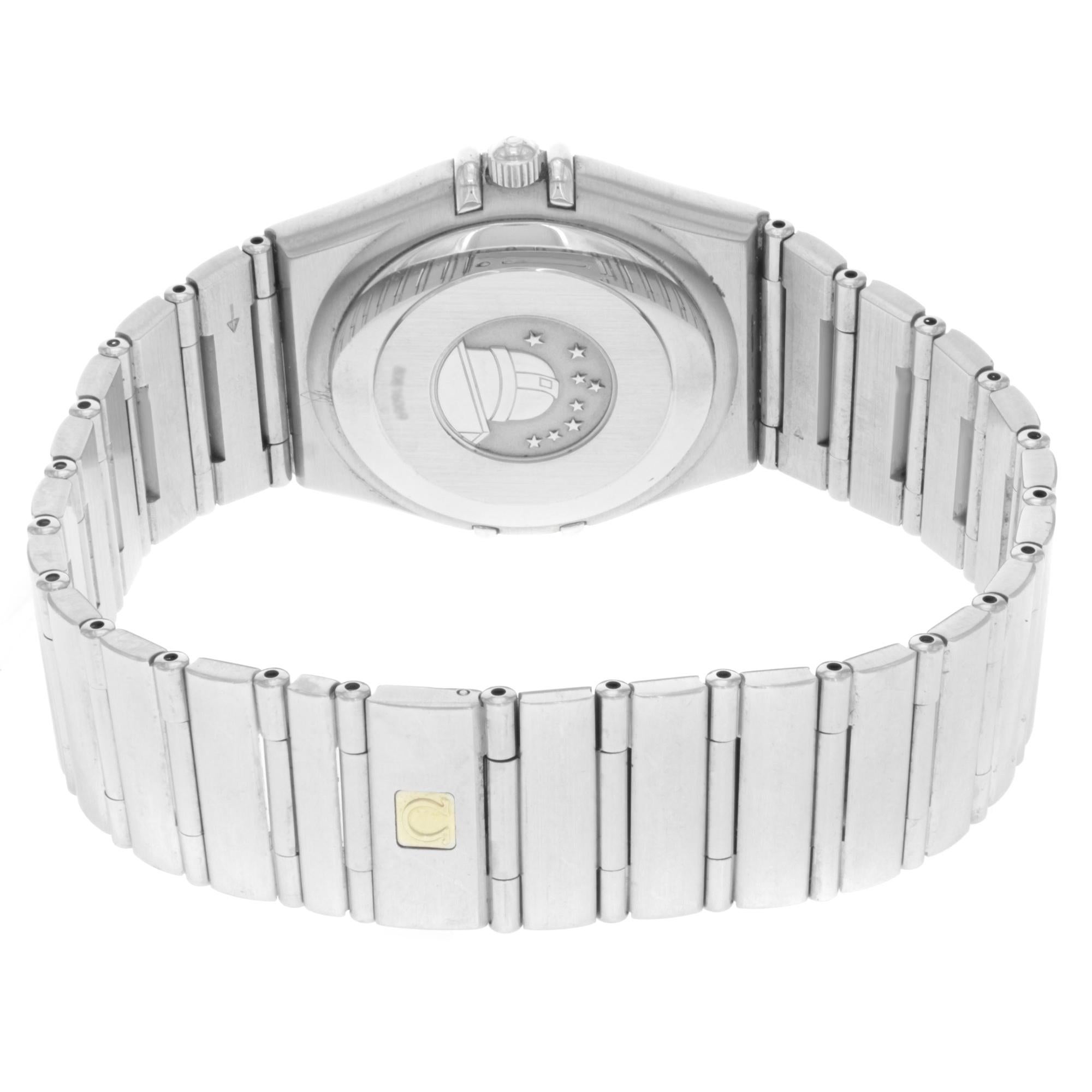 Men's Omega Constellation 95 Classic Grey Dial Steel Automatic Men’s Watch 1502.40.00