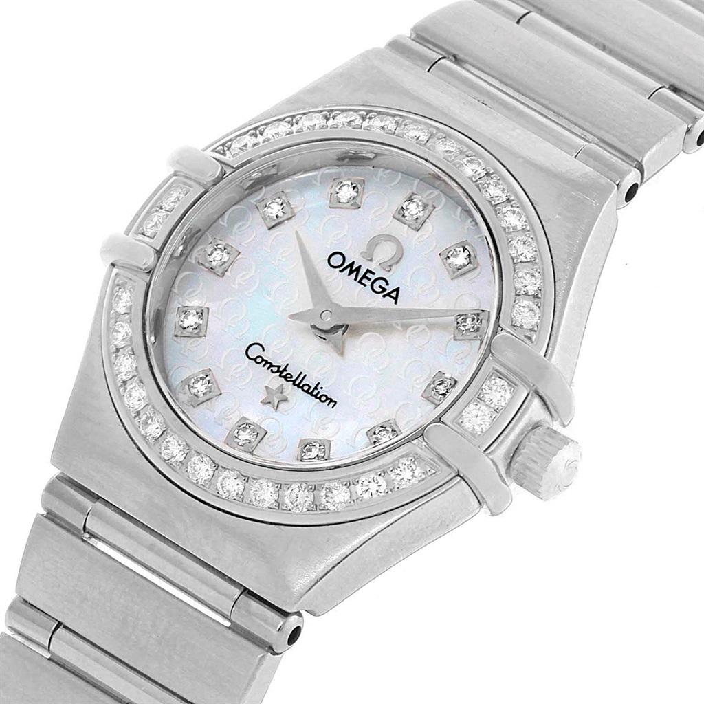 omega constellation mini ladies watch