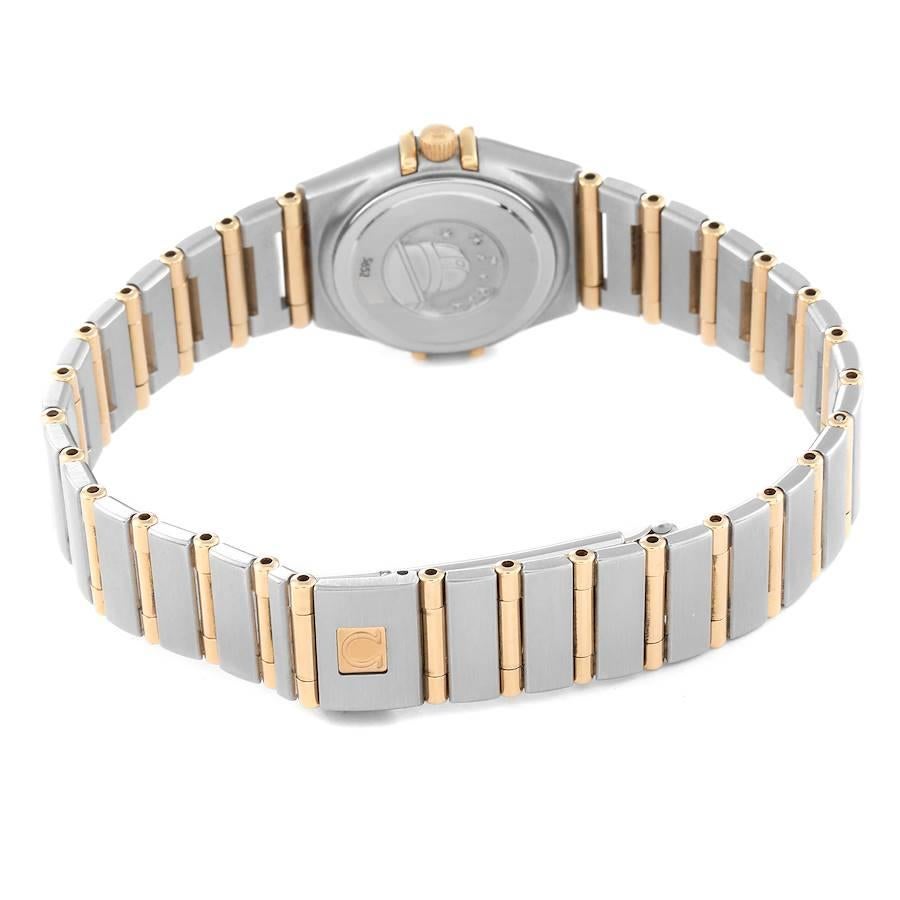 Omega Constellation 95 Mother of Pearl Diamond Ladies Watch 1267.75.00 Box Card 1