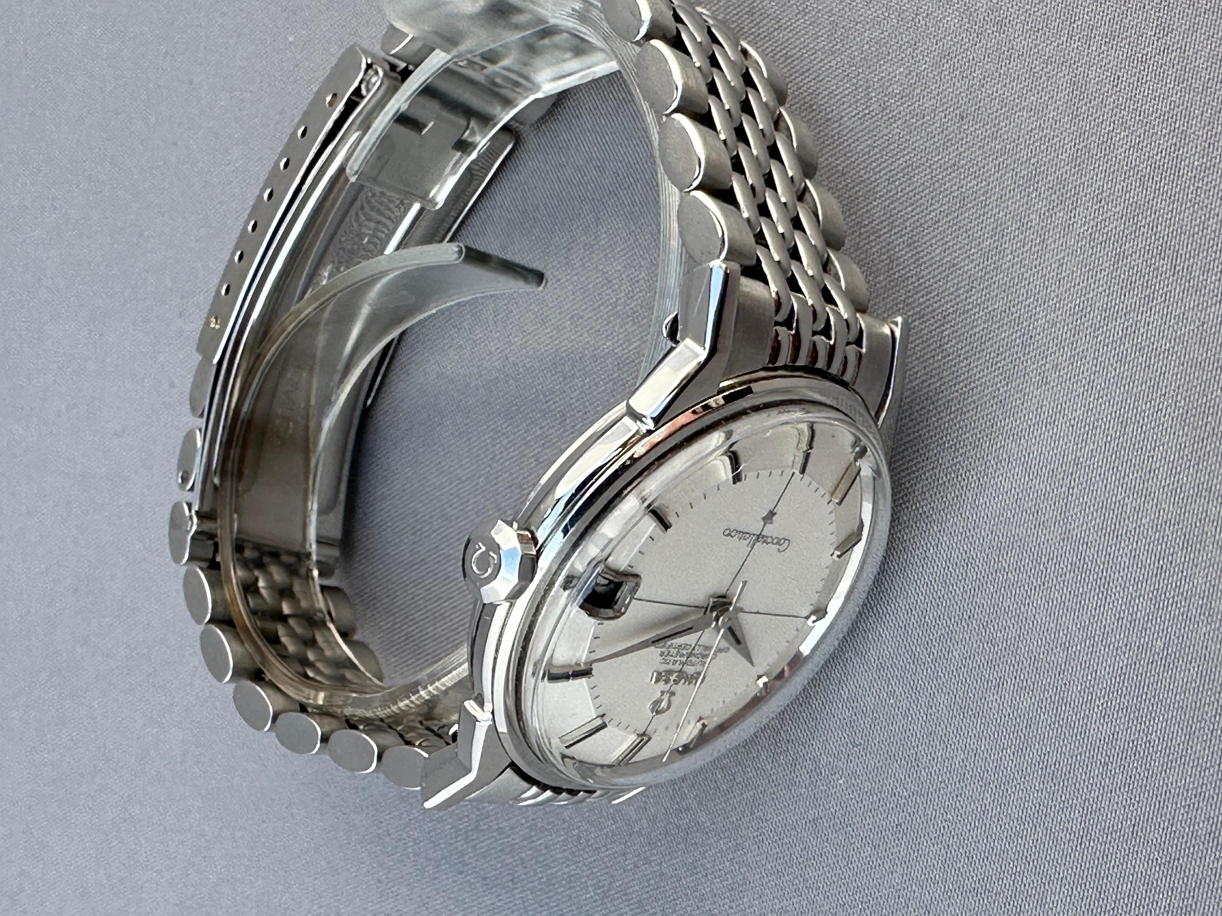 omega constellation pie pan vintage