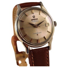 Omega Constellation Automatic Pie Pan Date with star
