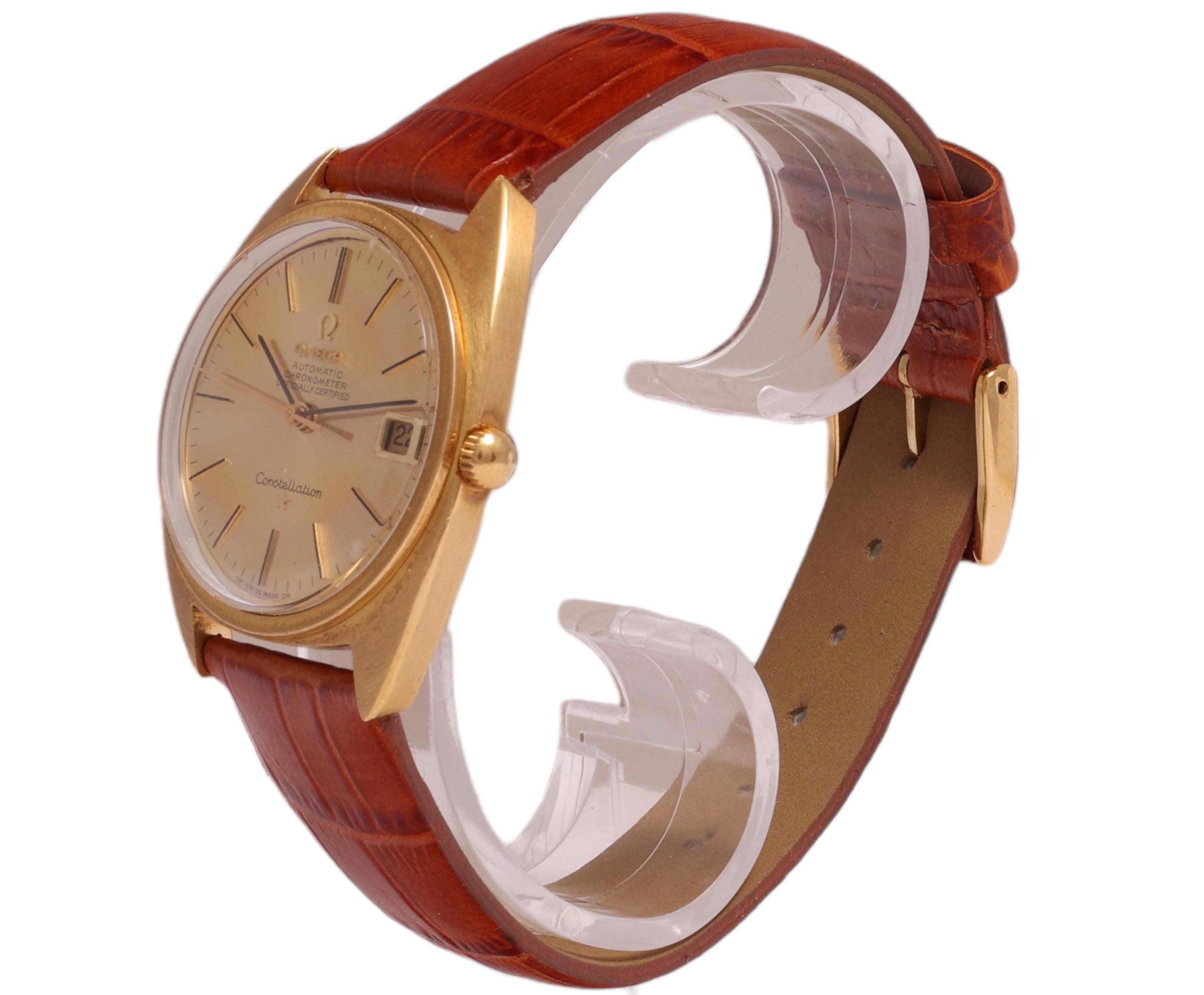Omega Constellation Automatik-Armbanduhr, Cal.564, 35 mm, Ref 168.009 168.017 für Damen oder Herren im Angebot