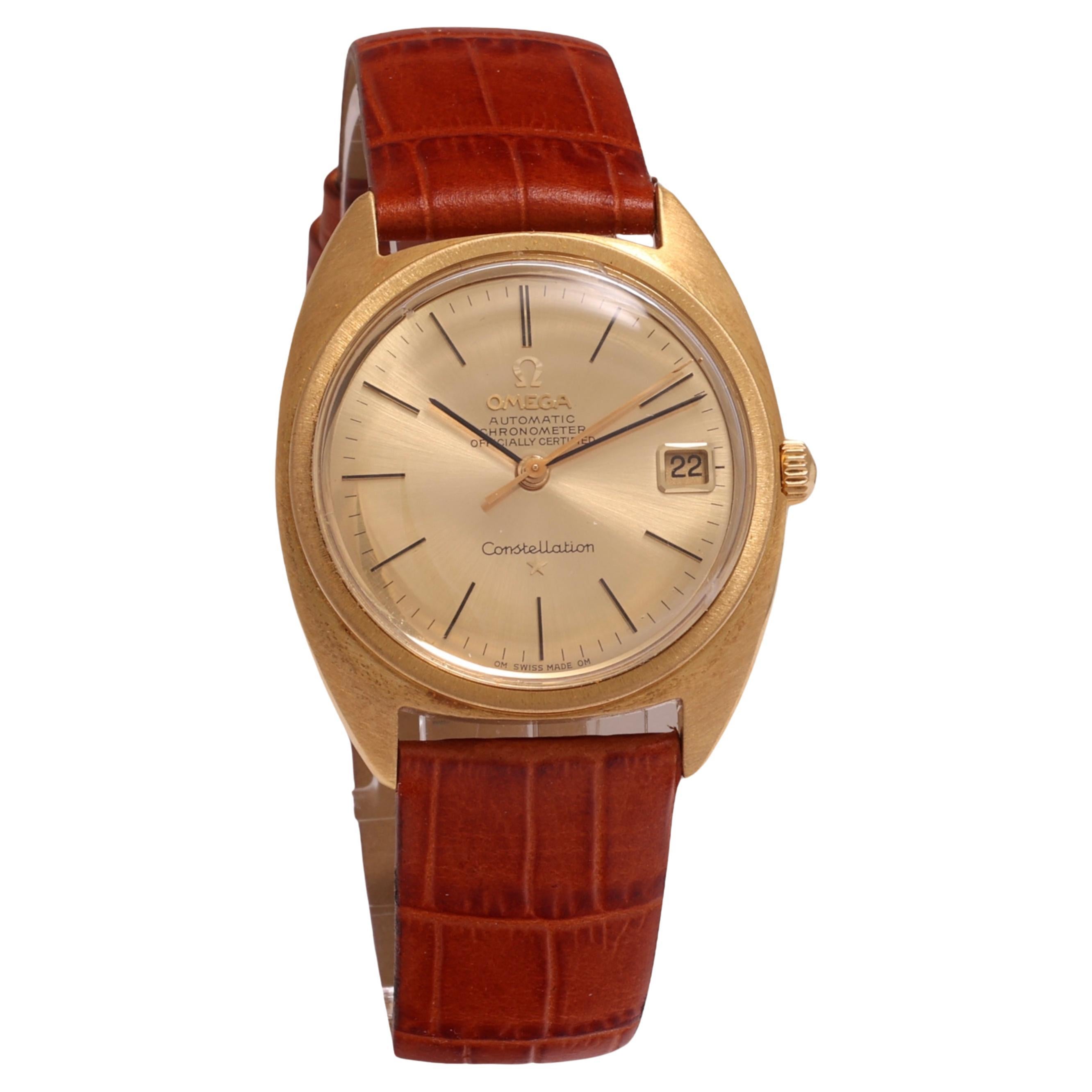 Omega Constellation Automatic Wristwatch, Cal.564, 35 mm, Ref 168.009 168.017 For Sale