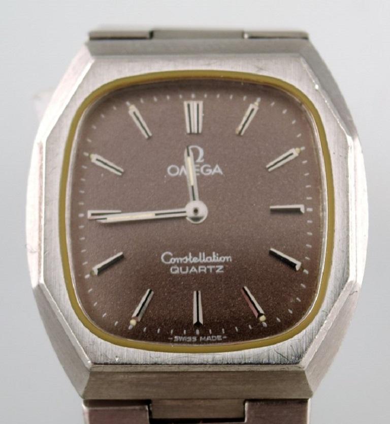 Omega Constellation, Kal. 1387 Vintage-Armbanduhr.
In gutem Zustand. Die Uhr funktioniert.
Inklusive Zertifikat/Garantiekarte und Originalverpackung.