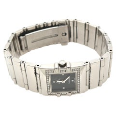 Omega Constellation Carre Quadra Black & Diamond Ladies Watch