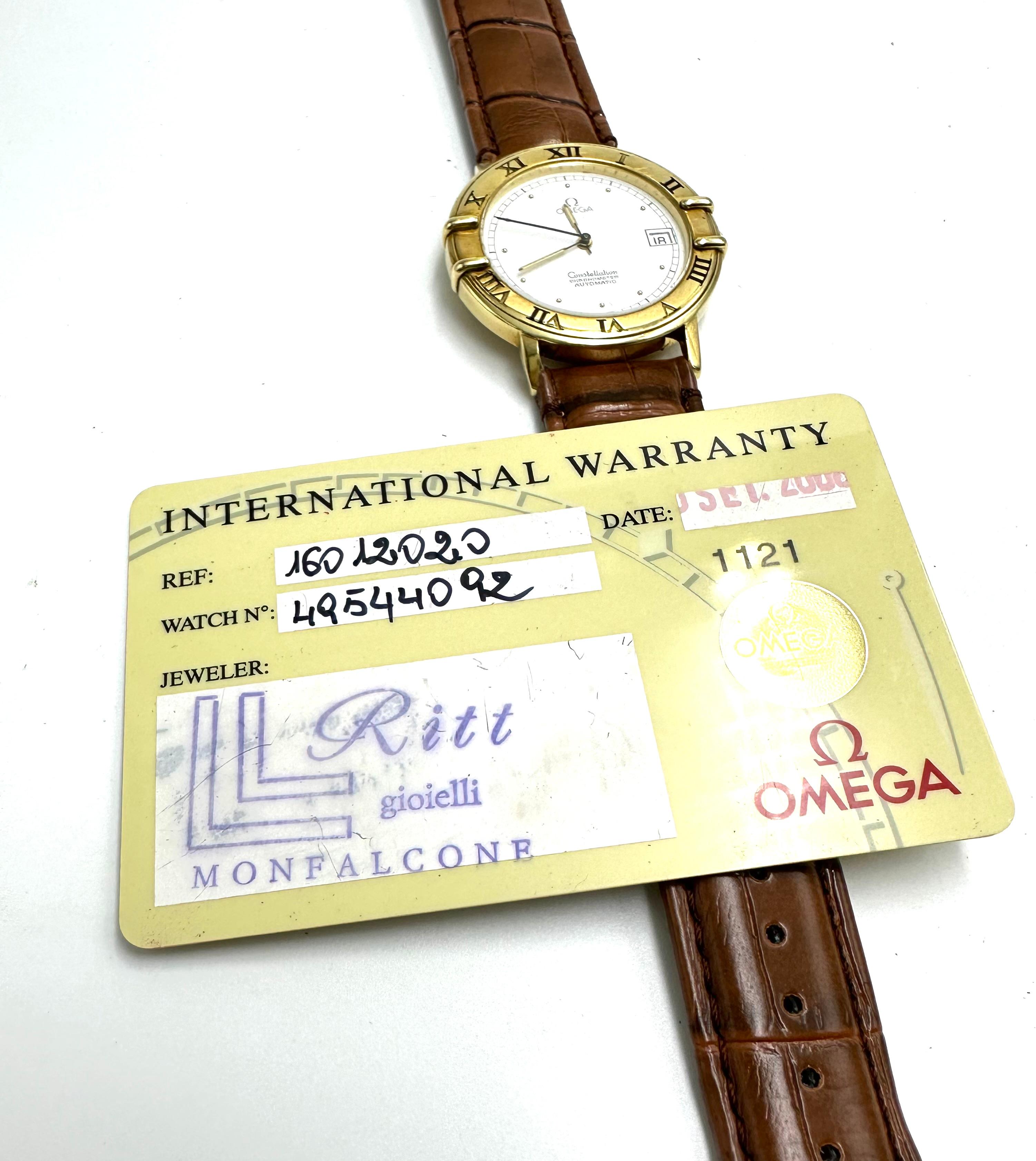 Omega Constellation Chronometer Automatic 3