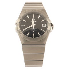 Omega Constellation Chronometer Co-Axial Automatikuhr Edelstahl 35